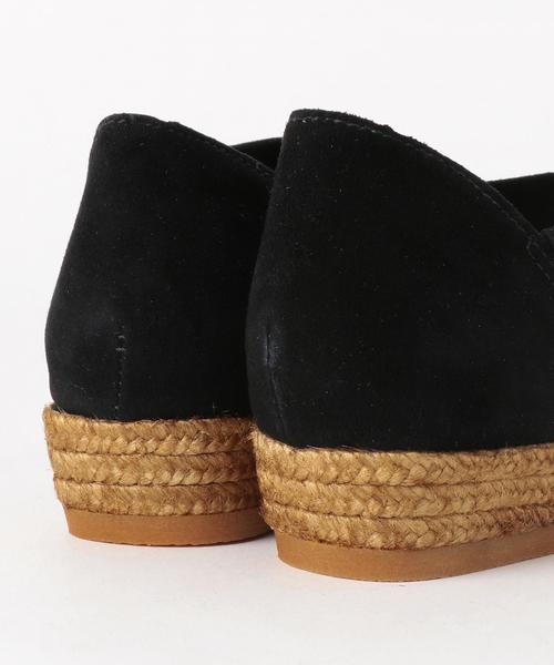 GAIMO（ガイモ）の「＜Gaimo＞スウェード NUNCA エスパ◆（サンダル・レディース・ライトグレー/ブラック・35/37/38/36）」の10枚目の写真