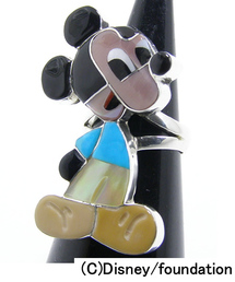 BEAMS BOY（ビームスボーイ）の「Zuni / Mickey Mouseリング（リング