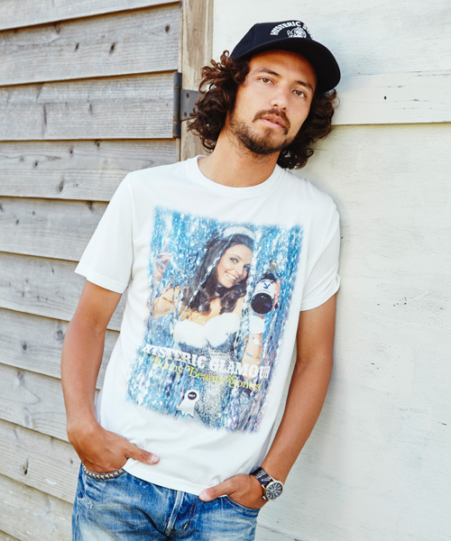 HYSTERIC GLAMOUR（ヒステリックグラマー）の「VIP-WINTER 1968 pt T-SH（Tシャツ/カットソー・メンズ・ホワイト/ピンク/ブラック・SMALL/MEDIUM/LARGE）」の2枚目の写真