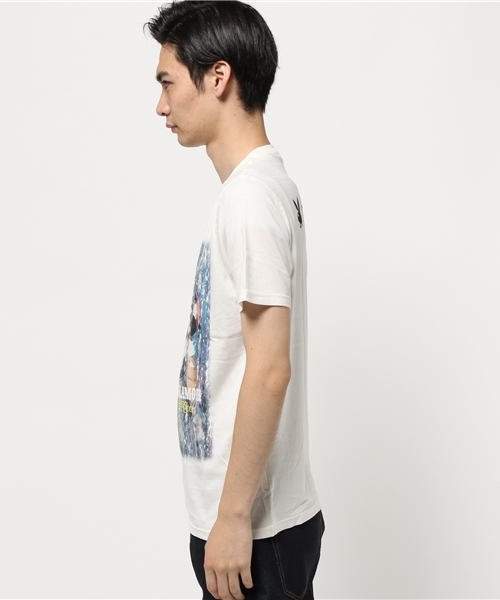 HYSTERIC GLAMOUR（ヒステリックグラマー）の「VIP-WINTER 1968 pt T-SH（Tシャツ/カットソー・メンズ・ホワイト/ピンク/ブラック・SMALL/MEDIUM/LARGE）」の9枚目の写真