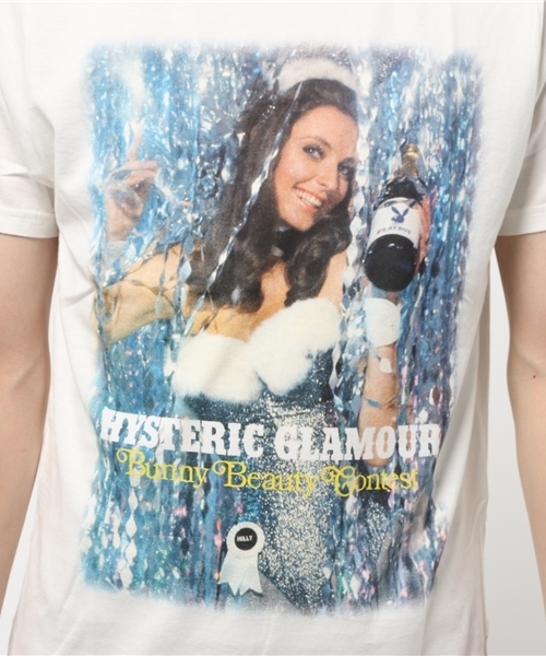 HYSTERIC GLAMOUR（ヒステリックグラマー）の「VIP-WINTER 1968 pt T-SH（Tシャツ/カットソー・メンズ・ホワイト/ピンク/ブラック・SMALL/MEDIUM/LARGE）」の13枚目の写真