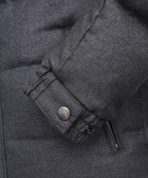 green label relaxing（グリーンレーベルリラクシング）の「TAS/FLN/TIGHT/ダウンブルゾン◆（ダウンジャケット/コート・メンズ・グレー/オリーブ/ネイビー・X-SMALL/SMALL/MEDIUM/LARGE/X-LARGE/XX-LARGE）」の15枚目の写真