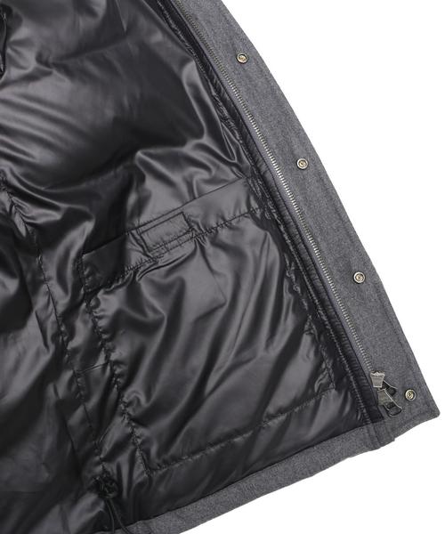 green label relaxing（グリーンレーベルリラクシング）の「TAS/FLN/TIGHT/ダウンブルゾン◆（ダウンジャケット/コート・メンズ・グレー/オリーブ/ネイビー・X-SMALL/SMALL/MEDIUM/LARGE/X-LARGE/XX-LARGE）」の5枚目の写真