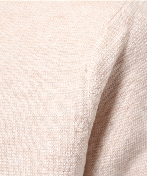 NATURAL BEAUTY BASIC（ナチュラルビューティーベーシック）の「ミラノリブニット（ニット/セーター・レディース・グレー/ブルー/ボルドー/ベージュ・MEDIUM）」の5枚目の写真