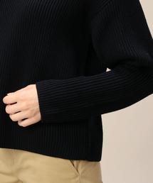 AURALEE（オーラリー）の「＜AURALEE＞リブニット ビッグプルオーバー