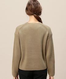 AURALEE（オーラリー）の「＜AURALEE＞リブニット ビッグプルオーバー