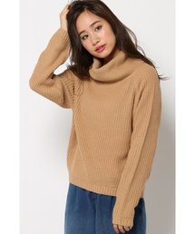 VENCEEXCHANGE | アクリル畦オフタートルニット           (ニット/セーター)