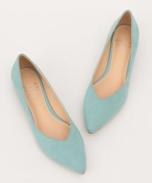 Boisson Chocolat | 〈B〉VｶｯﾄﾎﾟｲﾝﾃｯﾄﾞFLT○(パンプス)