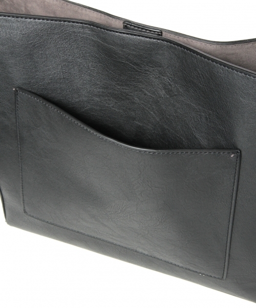 LEPSIM(レプシィム)の「ムスビハンドルトートバッグ 743260(トートバッグ・レディース・ブラック/ライトベージュ・ONE SIZE)」の8枚目の写真