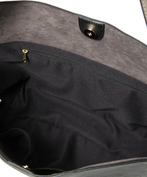 LEPSIM(レプシィム)の「ムスビハンドルトートバッグ 743260(トートバッグ・レディース・ブラック/ライトベージュ・ONE SIZE)」の10枚目の写真