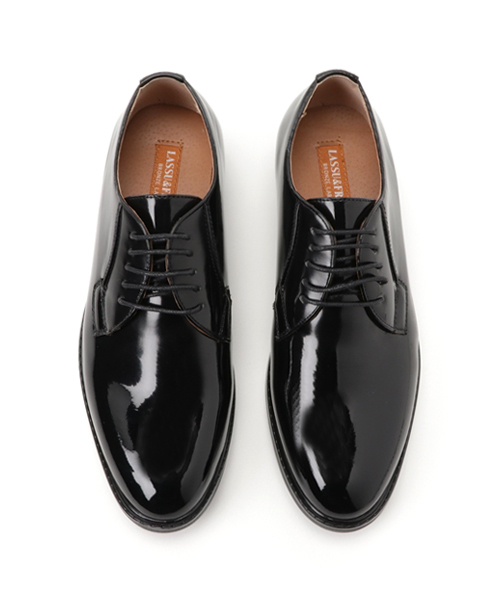 LASSU&FRISS（ラスアンドフリス）の「『LASUU&FRISS/ラスアンドフリス』プレーントゥシューズ【m】（ドレスシューズ・メンズ・ブラック/ブラウン・42/43/41/44/40）」の6枚目の写真