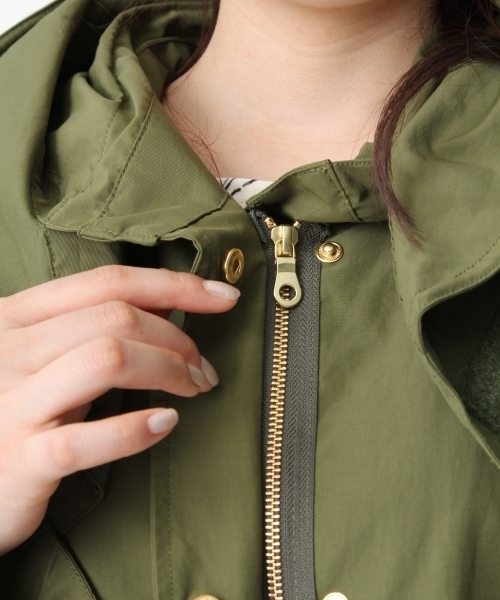 Andemiu（アンデミュウ）の「マウンテンパーカー748844（マウンテンパーカー・レディース・ベージュ/カーキ・MEDIUM/SMALL）」の10枚目の写真