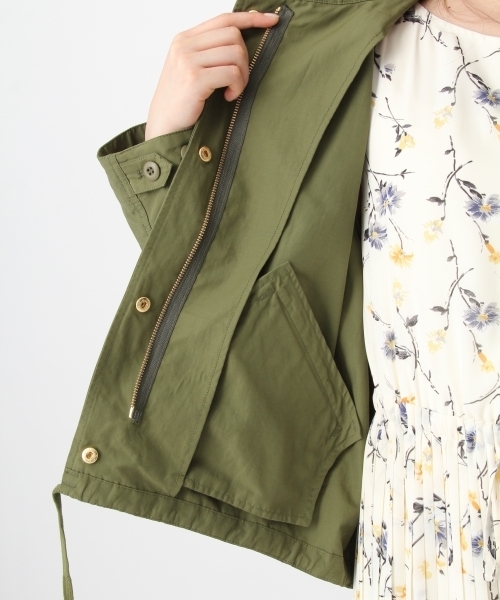 Andemiu（アンデミュウ）の「マウンテンパーカー748844（マウンテンパーカー・レディース・ベージュ/カーキ・MEDIUM/SMALL）」の11枚目の写真