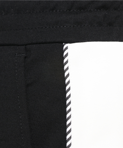 JACKROSE（ジャックローズ）の「サイドラインアンクルカットトラックパンツ（その他パンツ・メンズ・ブラック×ホワイト・L/M）」の7枚目の写真