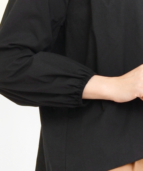 le.coeur blanc（ルクールブラン）の「【WEB限定PRICE】フラワー刺繍スキッパーブラウス（シャツ/ブラウス・レディース・ブラウン系その他3/オフホワイト/ブラック系その他・FREE）」の11枚目の写真