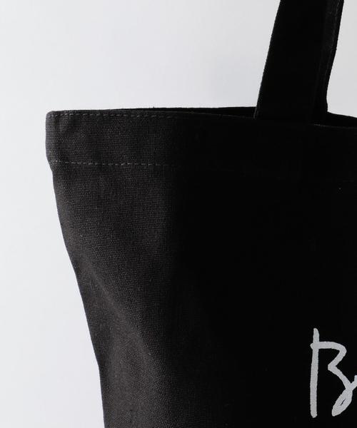 Steven Alan（スティーブンアラン）の「＜Yvon Lambert＞ BOOK BAG/ﾄｰﾄﾊﾞｯｸﾞ（トートバッグ・メンズ・ブラック/ホワイト・FREE）」の6枚目の写真