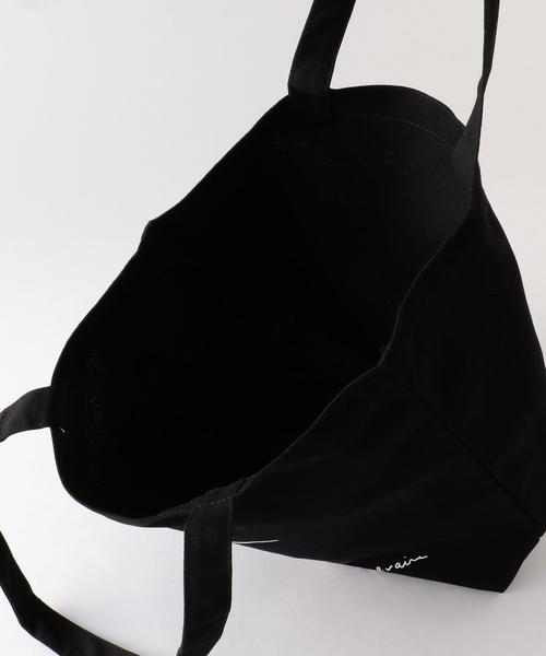 Steven Alan（スティーブンアラン）の「＜Yvon Lambert＞ BOOK BAG/ﾄｰﾄﾊﾞｯｸﾞ（トートバッグ・メンズ・ブラック/ホワイト・FREE）」の9枚目の写真