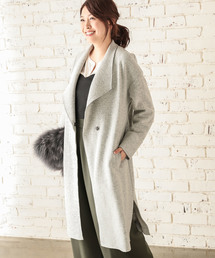 RIVE DROITE | ウールブークレコート(その他アウター)