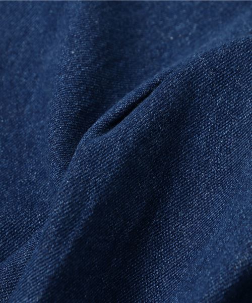 POU DOU DOU（プードゥドゥ）の「裾スカラップタックパンツ（その他パンツ・レディース・インディゴブルー/ベージュ/カーキ/ネイビー/ライトグリーン/ライトベージュ・3）」の14枚目の写真