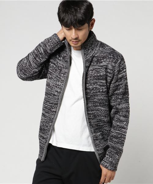 Taka Q タカキュー の タカキューメンズ Taka Q Men 裏ボアスタンドフルジップニットアウター その他アウター Wear