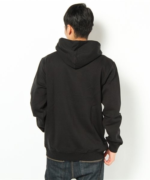 adidas Originals（アディダスオリジナルス）の「アディダス フーディ パーカー <adidas ADI TREFOIL HOODY>（パーカー・メンズ・ブラック/ネイビー・MEDIUM/LARGE/X-LARGE）」の4枚目の写真