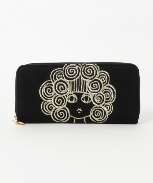 Scolar スカラー の 宇宙柄ラウンド財布 財布 Wear