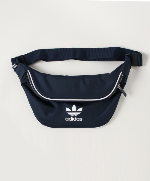 adidas（アディダス）の「オリジナルス ウエストバッグ ［AC WAISTBAG］（ボディバッグ/ウエストポーチ・メンズ・ネイビー/ブラック/ライトイエロー/レッド・FREE）」の3枚目の写真