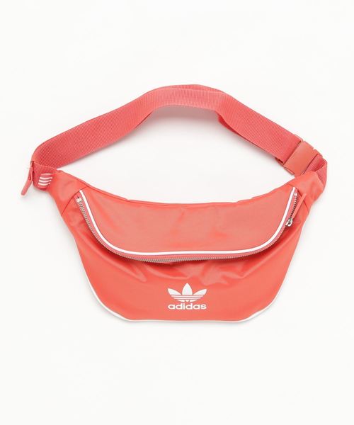 adidas（アディダス）の「オリジナルス ウエストバッグ ［AC WAISTBAG］（ボディバッグ/ウエストポーチ・メンズ・ネイビー/ブラック/ライトイエロー/レッド・FREE）」の4枚目の写真