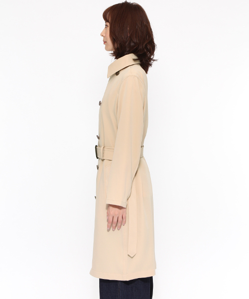 LAKOLE(ラコレ)の「ドレーピートレンチコート / LAKOLE(トレンチコート・レディース・ライトベージュ・SMALL/MEDIUM)」の9枚目の写真