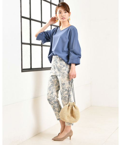 un dix cors（アンディコール）の「バニランプリントパンツ（その他パンツ・レディース・その他16・ﾌﾘ-）」の5枚目の写真