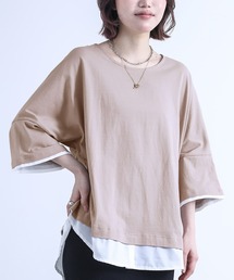 レイヤード風Tシャツ