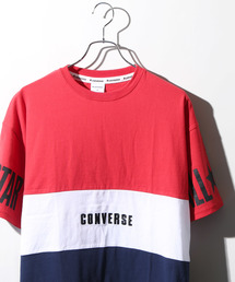 CONVERSE | ∴WEGO/コンバース別注切替Tシャツ(Tシャツ/カットソー)