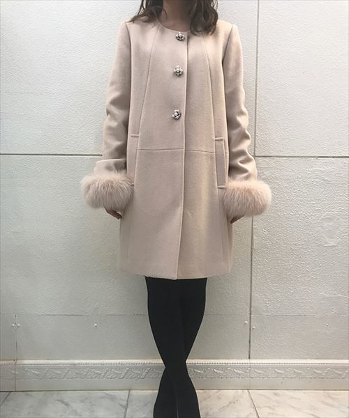 福袋セール レッセパッセ レディノーカラーコート ロングコート Slcp Lk