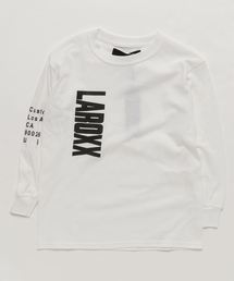 L.A. ROXX（エルエーロックス）の「Long Sleeve White Kids Tee（ロングスリーブ ホワイト キッズTシャツ）（Tシャツ/カットソー）」