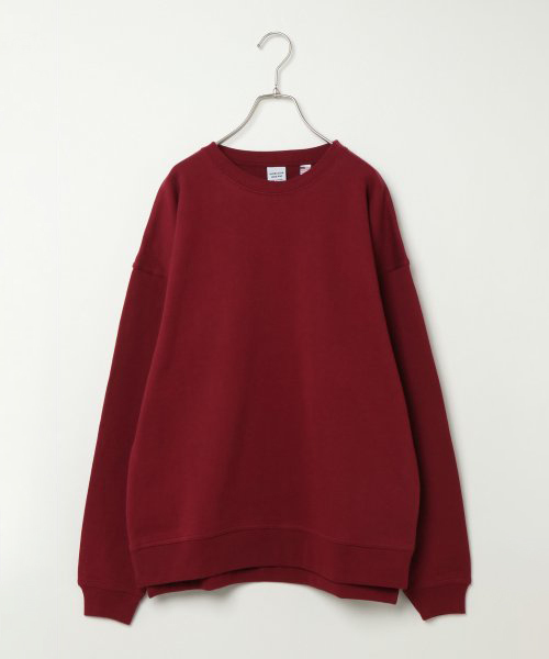 VENCEEXCHANGE（ヴァンスエクスチェンジ）の「WEB限定 USAコットンワイドシルエットプルオーバー（スウェット・メンズ・ホワイト/ブラック/パープル/ブラウン/ピンク/オレンジ/ワインレッド・LL/M/L）」の6枚目の写真