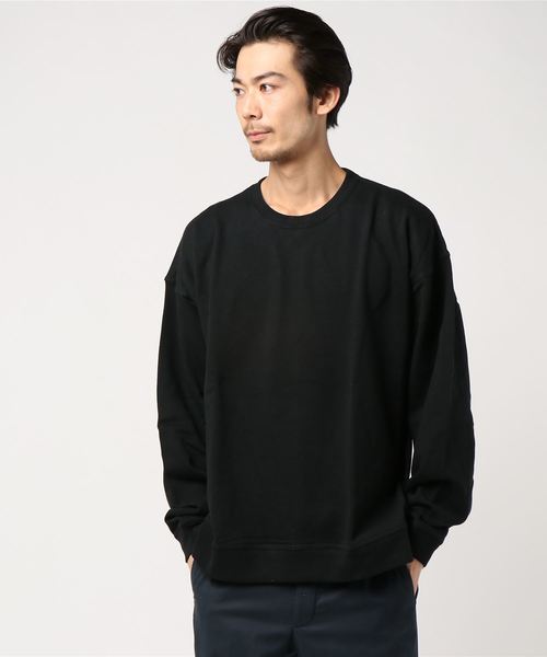 VENCEEXCHANGE（ヴァンスエクスチェンジ）の「WEB限定 USAコットンワイドシルエットプルオーバー（スウェット・メンズ・ホワイト/ブラック/パープル/ブラウン/ピンク/オレンジ/ワインレッド・LL/M/L）」の12枚目の写真