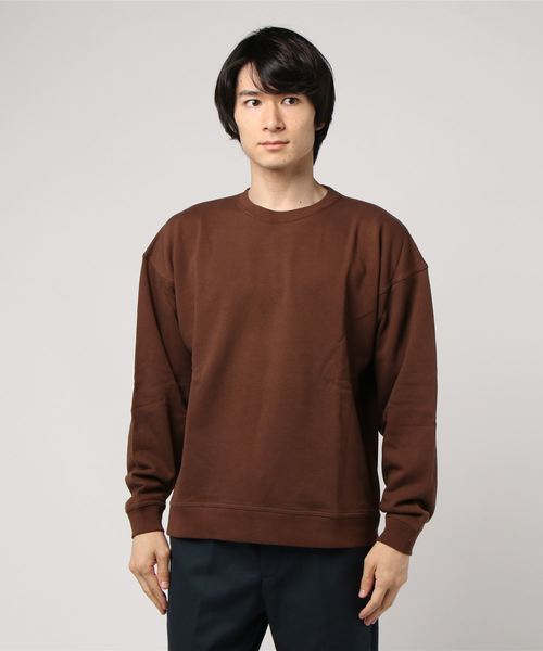 VENCEEXCHANGE（ヴァンスエクスチェンジ）の「WEB限定 USAコットンワイドシルエットプルオーバー（スウェット・メンズ・ホワイト/ブラック/パープル/ブラウン/ピンク/オレンジ/ワインレッド・LL/M/L）」の14枚目の写真