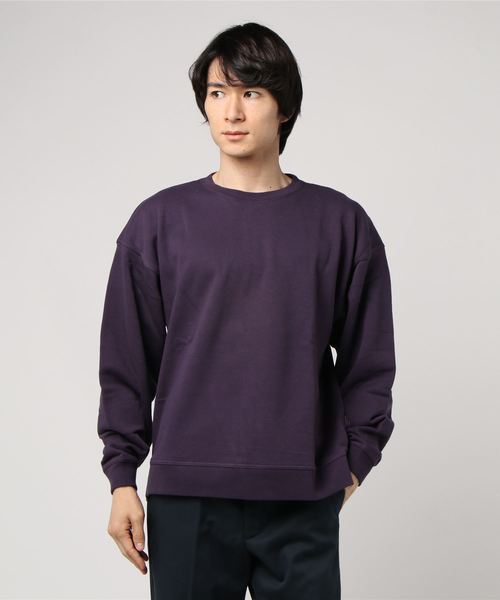 VENCEEXCHANGE（ヴァンスエクスチェンジ）の「WEB限定 USAコットンワイドシルエットプルオーバー（スウェット・メンズ・ホワイト/ブラック/パープル/ブラウン/ピンク/オレンジ/ワインレッド・LL/M/L）」の16枚目の写真