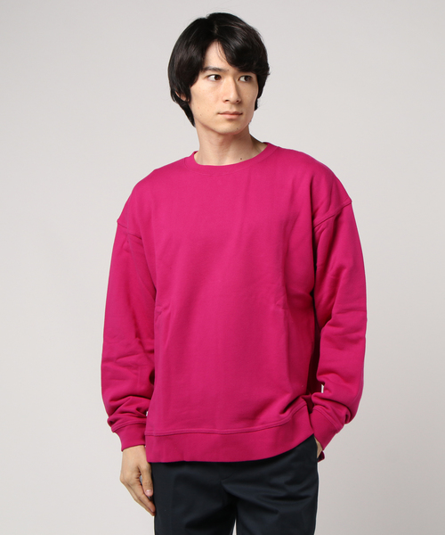 VENCEEXCHANGE（ヴァンスエクスチェンジ）の「WEB限定 USAコットンワイドシルエットプルオーバー（スウェット・メンズ・ホワイト/ブラック/パープル/ブラウン/ピンク/オレンジ/ワインレッド・LL/M/L）」の11枚目の写真