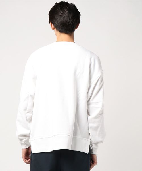 VENCEEXCHANGE（ヴァンスエクスチェンジ）の「WEB限定 USAコットンワイドシルエットプルオーバー（スウェット・メンズ・ホワイト/ブラック/パープル/ブラウン/ピンク/オレンジ/ワインレッド・LL/M/L）」の8枚目の写真