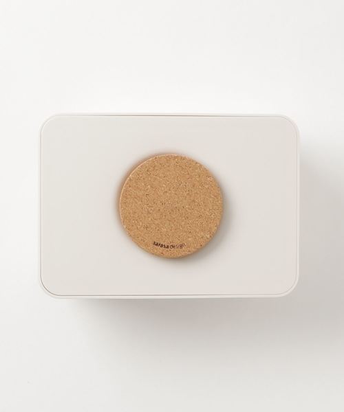 sarasa design(サラサデザイン)の「b2c ウェットティッシュホルダー コルク蓋(おむつ用品/おむつポーチ・レディース・ホワイト/チャコールグレー/ライトグレー/ブラック・ONE SIZE)」の20枚目の写真