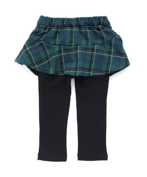 apres les cours（アプレレクール）の「裏シャギースカッツ（スカート・キッズ・ネイビー/グレー/グリーン・90/80/120/130/140/110/100）」の15枚目の写真