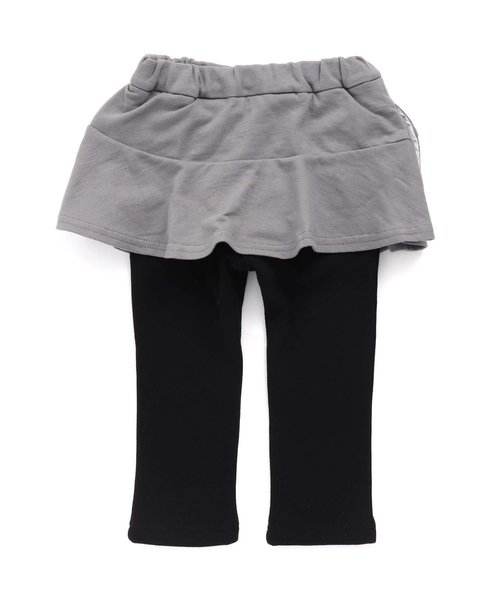 apres les cours（アプレレクール）の「裏シャギースカッツ（スカート・キッズ・ネイビー/グレー/グリーン・90/80/120/130/140/110/100）」の14枚目の写真