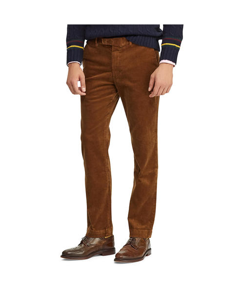 POLO RALPH LAUREN（ポロ ラルフ ローレン）の「ストレッチ ストレート コーデュロイ パンツ（その他パンツ・メンズ・ブラウン系1・29/32/34/34/28/30/32/32/31/32/34/32/30/30/36/32）」の6枚目の写真