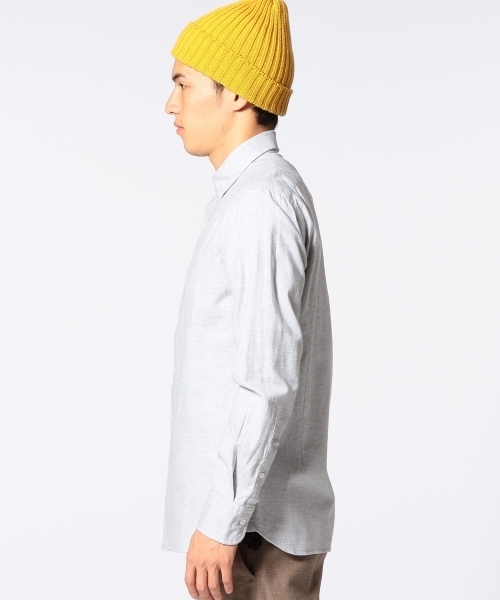 UNITED ARROWS（ユナイテッドアローズ）の「UA コットンフラノシャツ（mg1311uB)  ◆（シャツ/ブラウス・メンズ・ホワイト/グレー/ライトブルー/ネイビー/ロイヤルブルー・X-SMALL/SMALL/MEDIUM/LARGE/X-LARGE）」の7枚目の写真