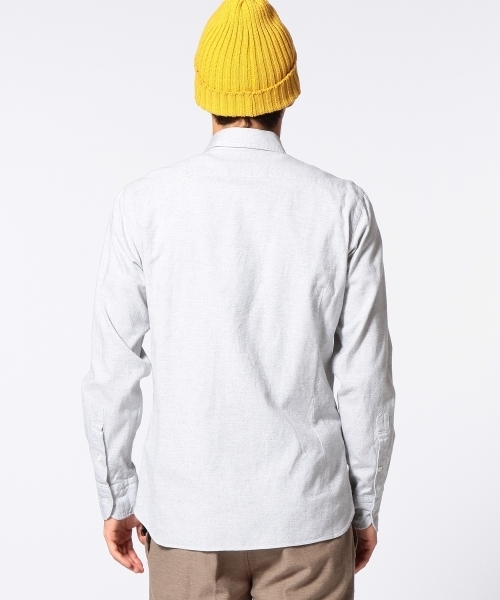 UNITED ARROWS（ユナイテッドアローズ）の「UA コットンフラノシャツ（mg1311uB)  ◆（シャツ/ブラウス・メンズ・ホワイト/グレー/ライトブルー/ネイビー/ロイヤルブルー・X-SMALL/SMALL/MEDIUM/LARGE/X-LARGE）」の8枚目の写真