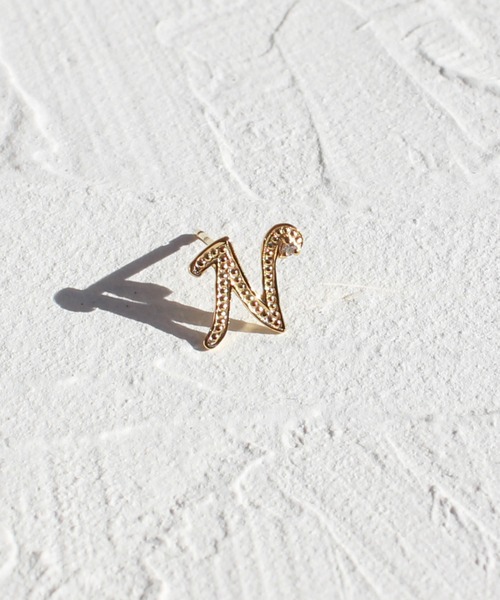 専用ダイヤモンドピアス　片耳 ビズー公式】ダイヤモンド K18(18金) PTピアス(片耳) グラース