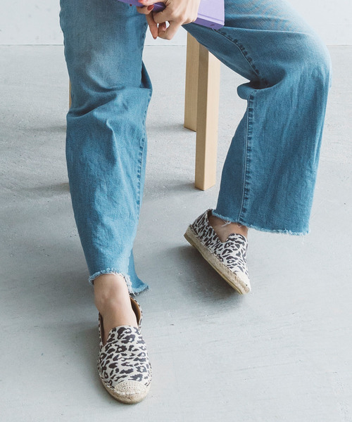 RiiiKa(リーカ)の「ジュートスリッポン【RiiiKa/リーカ】(スリッポン・レディース・ブラック/シルバー/レオパード/ストライプ/ドット/グレー/キャメル/ホワイト系その他/ブラック系その他/ブルーグレー/シルバー系その他/ブラック系その他2/グレー系その他/アイボリー/ブラック×ホワイト/ホワイト系その他2・LL/S/M/L)」の14枚目の写真