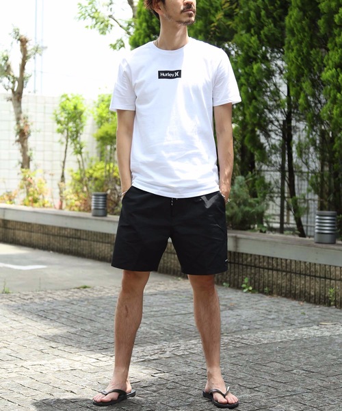 Hurley （ハーレー）の「M HRLY PRM OAO SMALL BOX TEE / ハーレー  ボックスロゴTシャツ  ユニセックス（Tシャツ/カットソー・メンズ・ブラック/ホワイト/ネイビー/オレンジ系その他/スモークグレー/ホワイト系その他/ブラック系その他・SMALL/MEDIUM/LARGE/X-LARGE）」の8枚目の写真