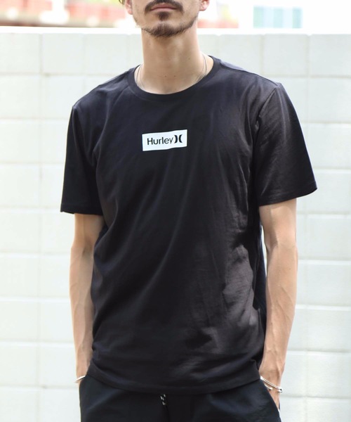Hurley （ハーレー）の「M HRLY PRM OAO SMALL BOX TEE / ハーレー  ボックスロゴTシャツ  ユニセックス（Tシャツ/カットソー・メンズ・ブラック/ホワイト/ネイビー/オレンジ系その他/スモークグレー/ホワイト系その他/ブラック系その他・SMALL/MEDIUM/LARGE/X-LARGE）」の20枚目の写真